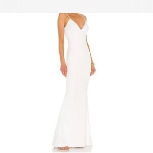 Katie May Los Angeles White Bambina gown  size M